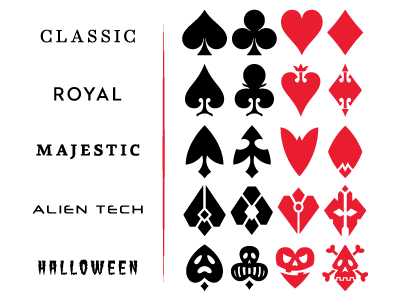 400x300 Playing Card Vector Symbols By Pixaroma