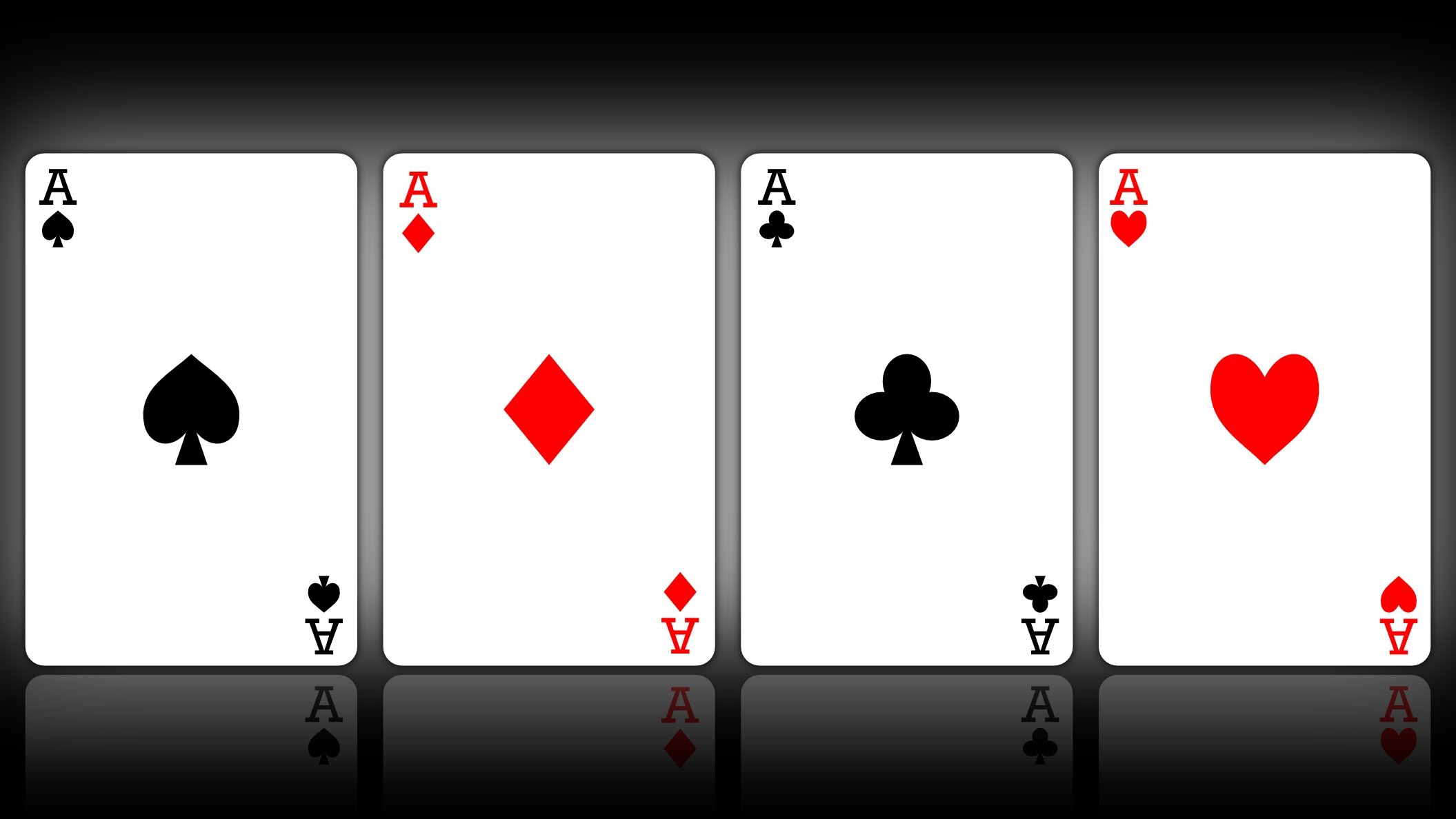 2111x1188 Playing Cards Vector Graphic Part 2