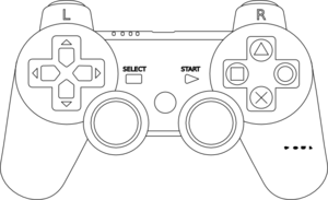 300x183 Playstation Controller Clip Art