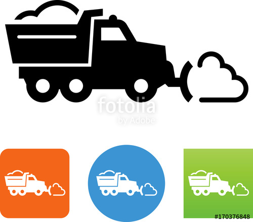 500x439 Snow Plow Icon