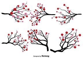 286x200 Plum Blossom Free Vector Art