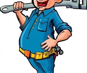280x235 Plumber Vector