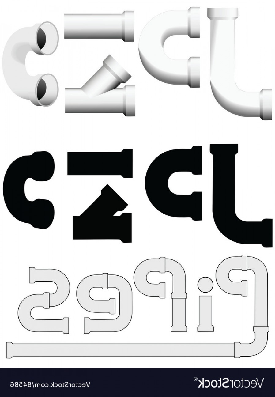 898x1296 Plumbers Plumbing Pipes Construction Set Vector Lazttweet