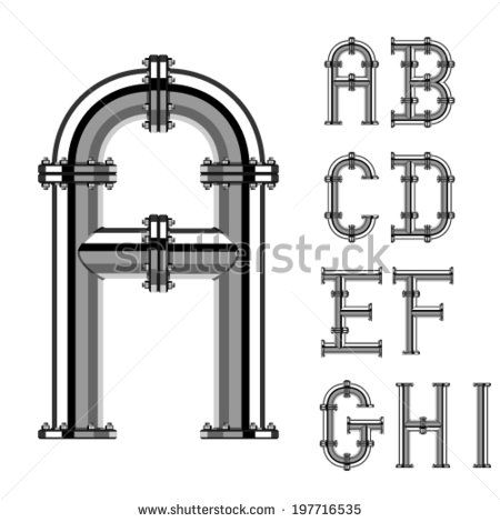 450x470 Plumbing Pipes Stock Vectors Amp Vector Clip Art Shutterstock My