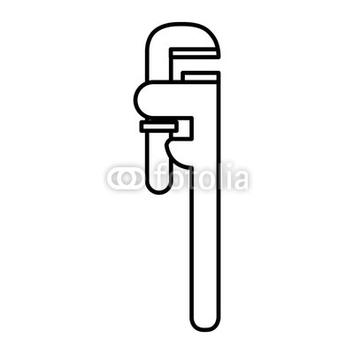 400x400 Plumbing Wrench Isolated Icon Vector Illustration Design Buy