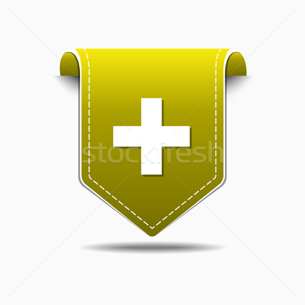 600x600 Plus Sign Yellow Vector Icon Design Vector Illustration Rizwan