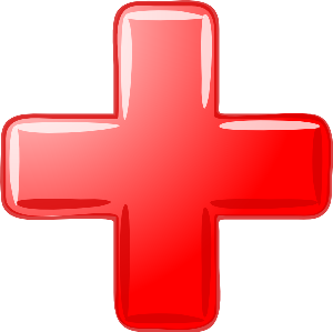 300x299 Red Plus Med Free Images