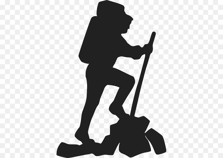 900x640 Clip Art Openclipart Hiking Vector Graphics