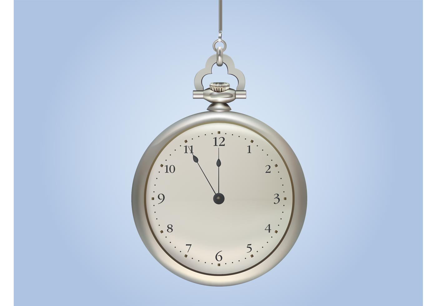1400x980 Pocket Watch Free Vector Art
