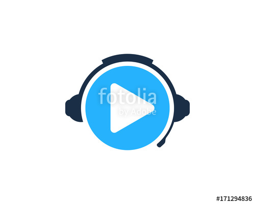 500x400 Video Podcast Icon Logo Design Element Stock Image And Royalty