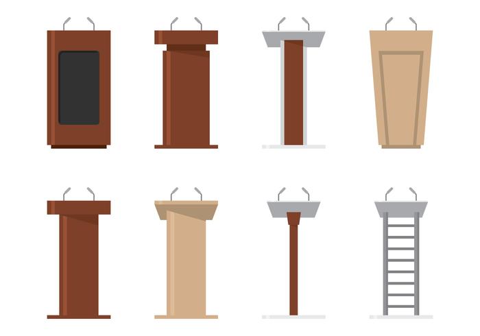 700x490 Lectern Vector