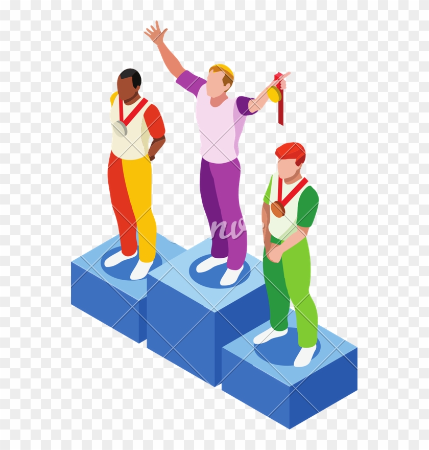 840x880 Olympic Podium Clipart