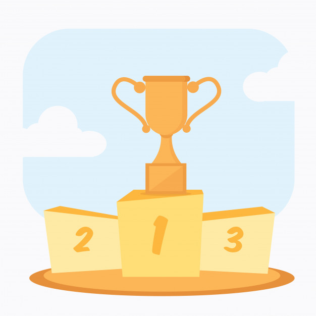 626x626 Thropy In The Podium Vector Design Vector Premium Download