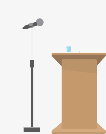 352x442 Vector Podium, Vector, Speech, Podium Png And Vector For Free Download
