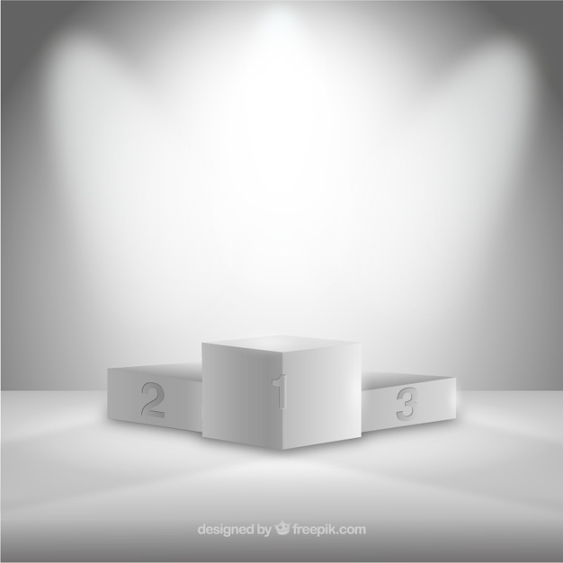 626x626 White Podium Vector Free Download