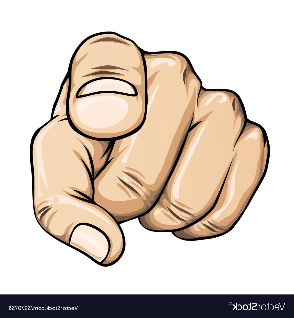 1000x1080 Best Hd Pointing Finger Vector Drawing