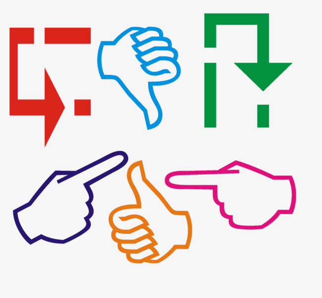 650x601 Creative Pointing Hand, Vector Hand, Vector Hand Figure, Fig Point