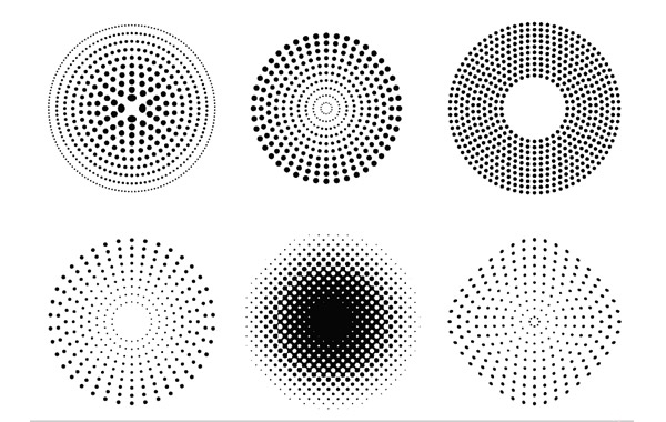 600x380 Free Vectors Vector Dots And Halftone Pattern Rubelcreative