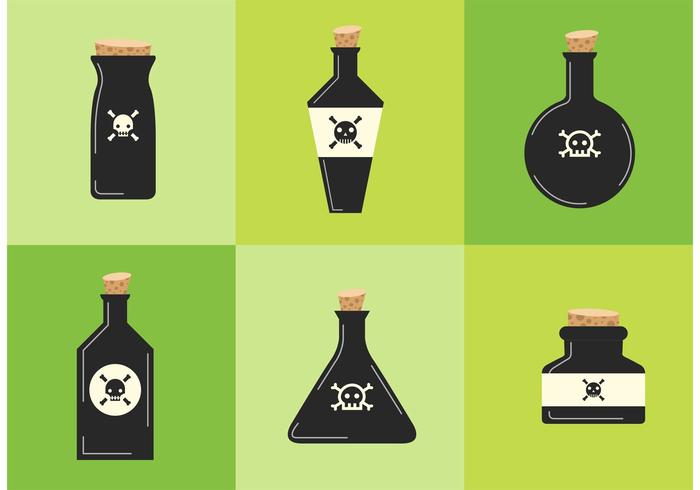 700x490 Poison Bottle Vectors