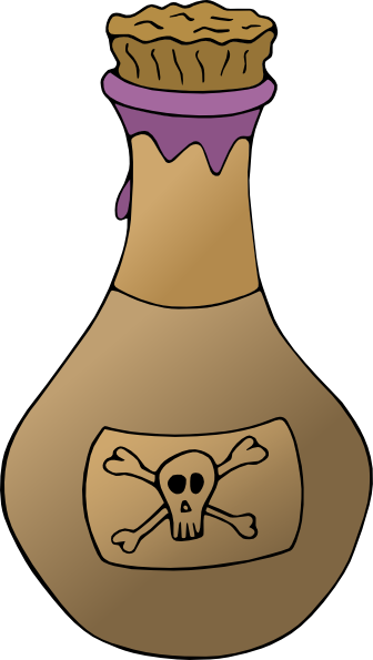 336x595 Poison Clip Art Free Vector 4vector