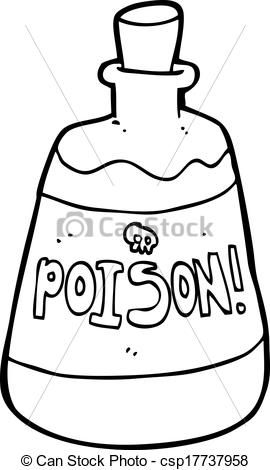270x470 Cartoon Bottle Of Poison.