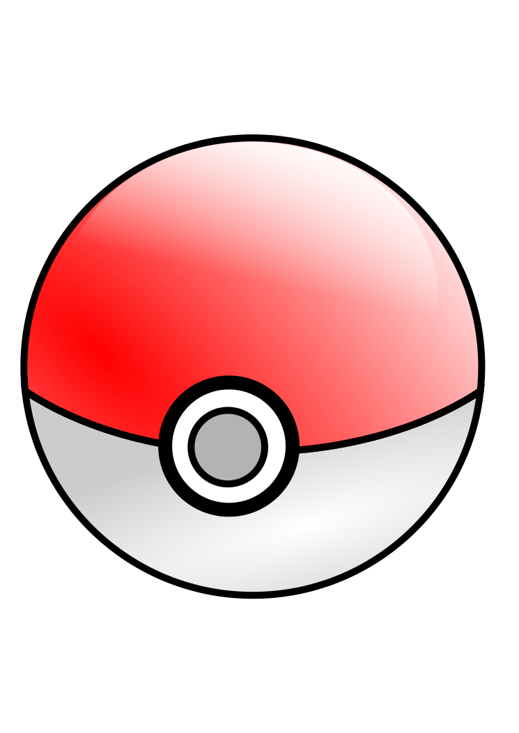 745x1053 Pokeball Vector By Talentrox