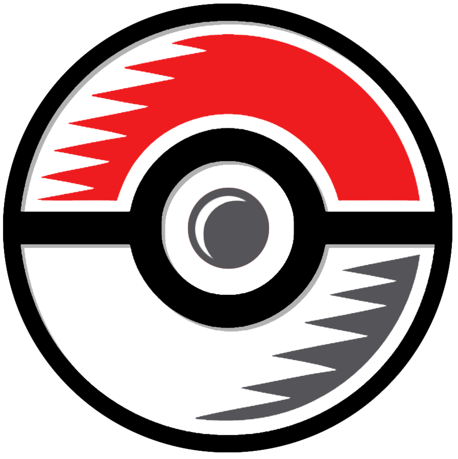 892x895 Pokeball Vector Drawing