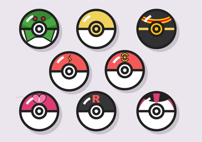 700x490 Pokemon Ball Vector
