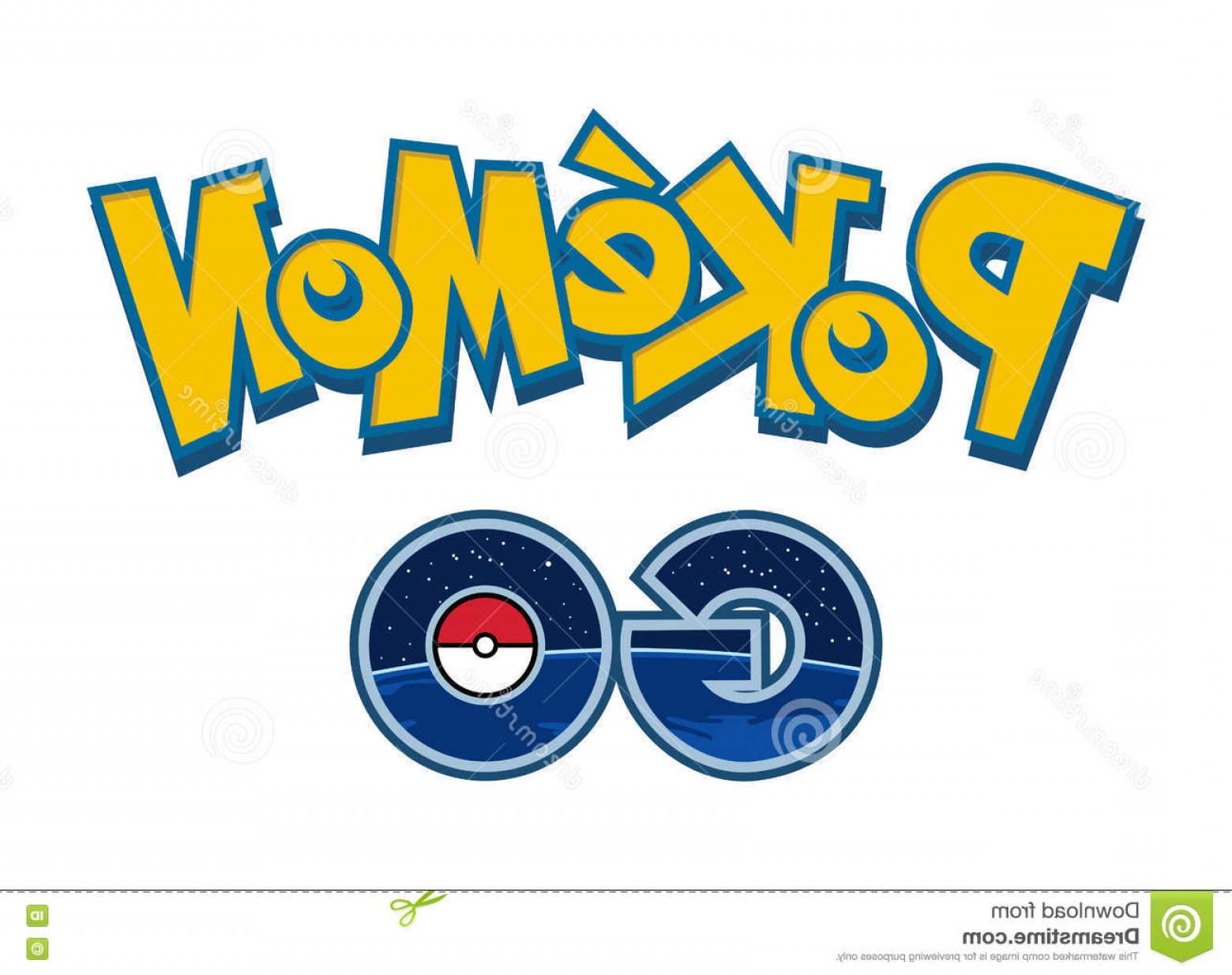 1560x1234 Editorial Image Pokemon Go Logo Vector Illustration Phone Game
