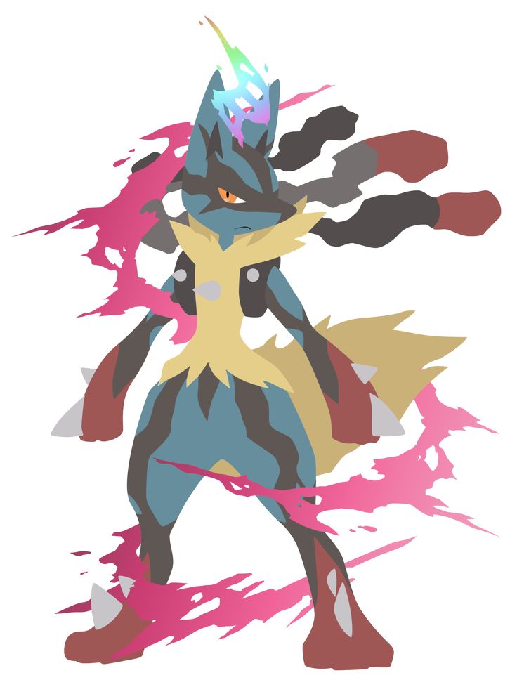 736x978 Eevee Mega Lucario