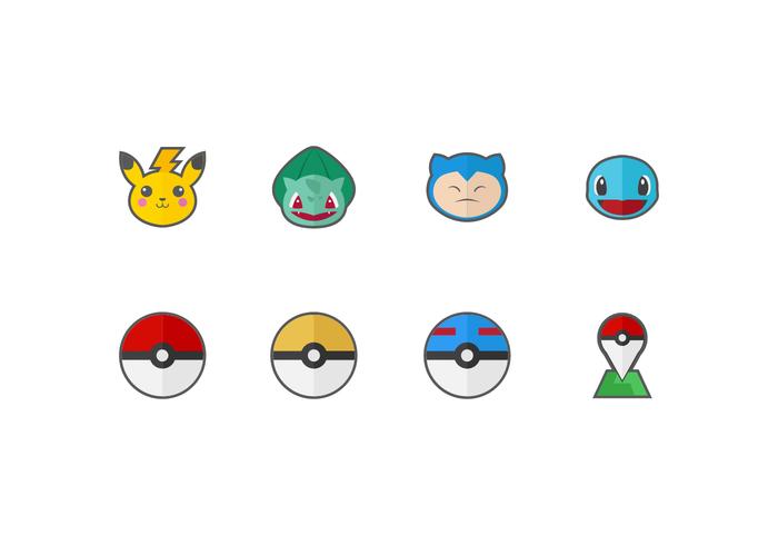 700x490 Free Pokemon Vector Icons