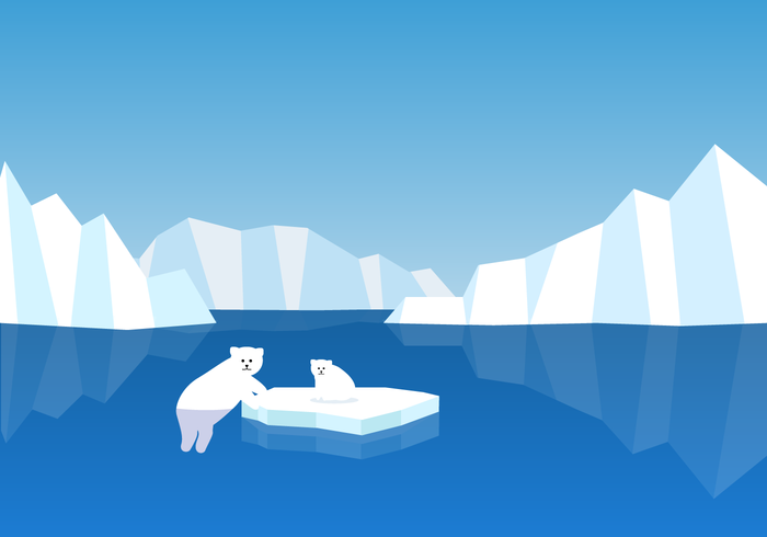 700x490 Polar Bear Vector