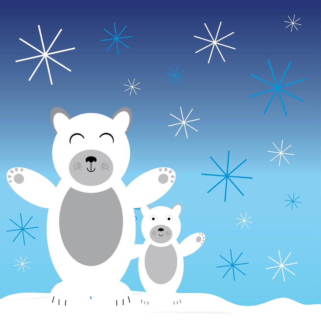 1024x1024 Polar Bears Vector Art Amp Graphics