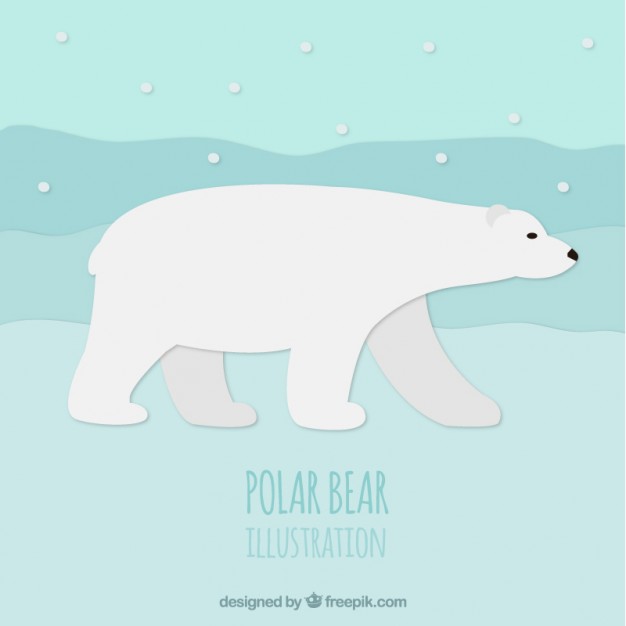 626x626 Polar Bear Vector Free Download