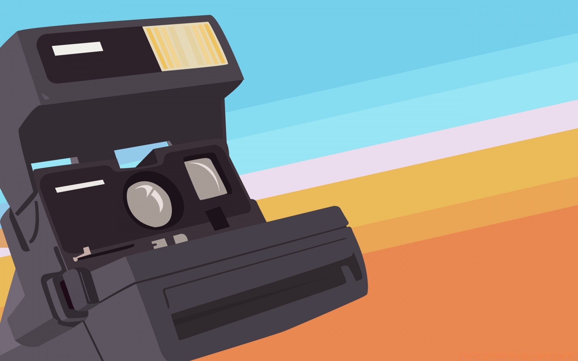1920x1200 Polaroid Camera Vector Art. Iphone Wallpapers For Free.