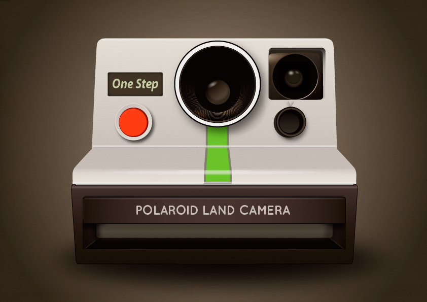 842x595 Polaroid Land Camera