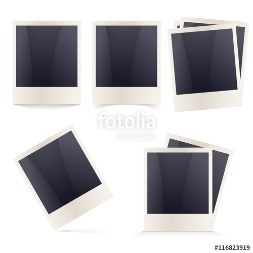 500x500 Polaroid Frames Stock Image And Royalty Free Vector Files On