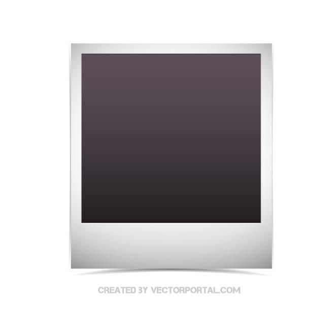 660x660 Polaroid Picture Free Vector 123freevectors