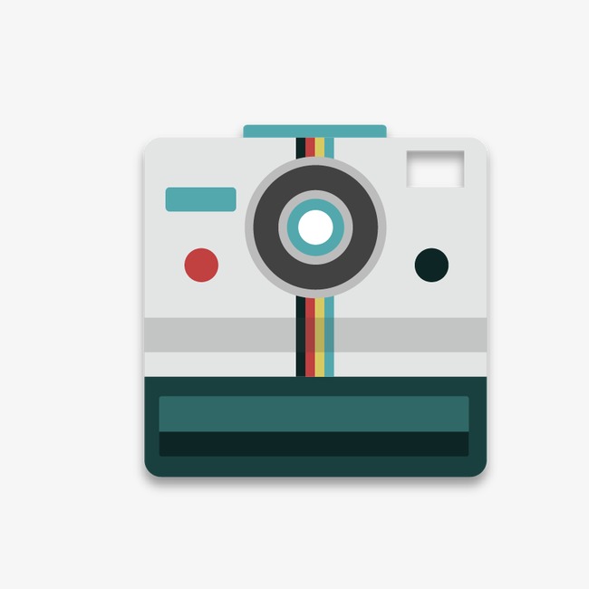 650x650 Vector Polaroid, Polaroid Vector, Vector Camera, Cartoon Camera