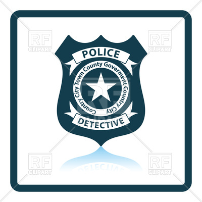 400x400 Police Badge Icon Vector Image Vector Artwork Of Signs, Symbols