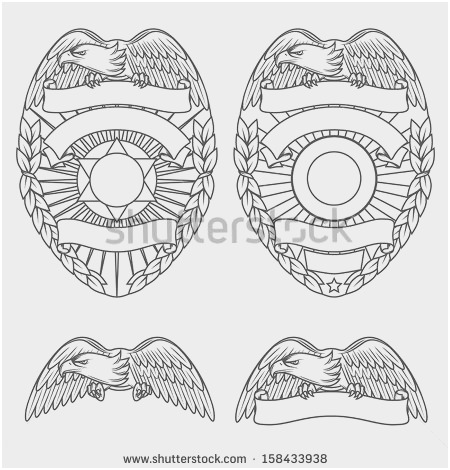 450x470 Free Police Badge Template Marvelous Badges Vectors S And Psd