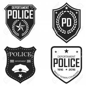 300x300 Vector Template Police Shield Badge Vector Free Lazttweet