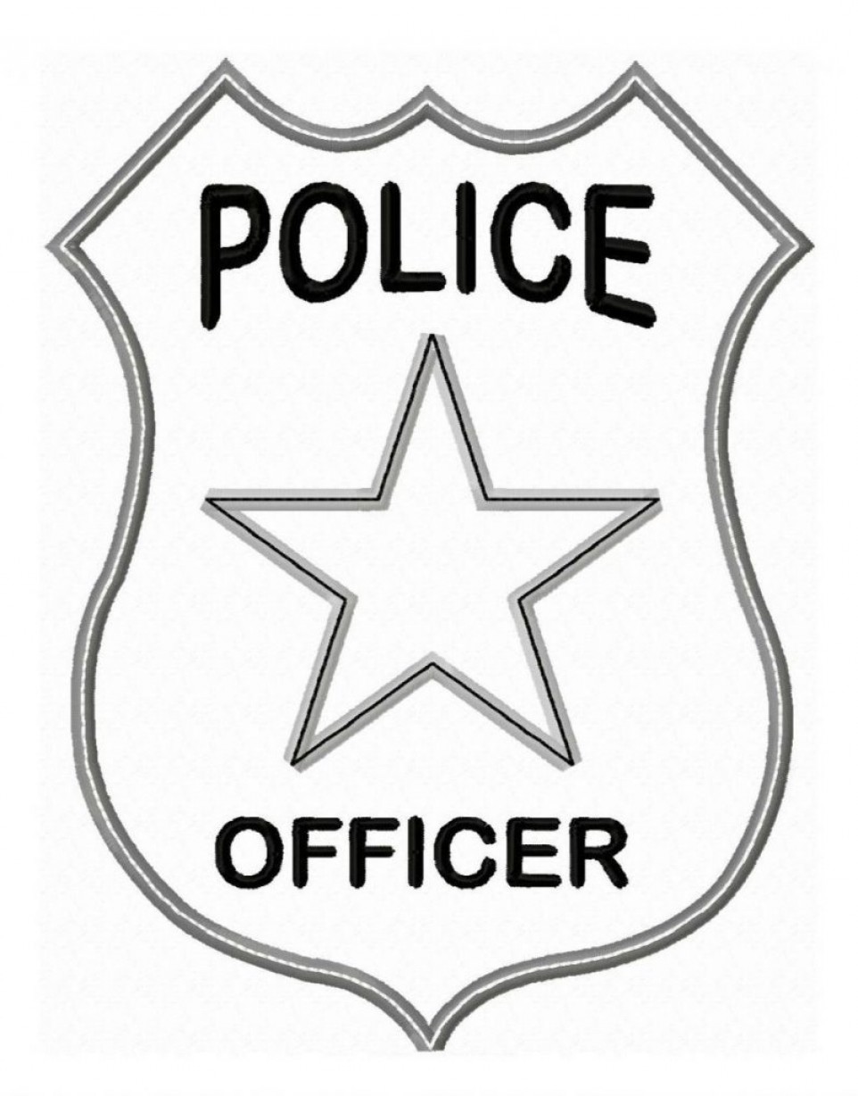 962x1228 Cop Badge Vector Arenawp