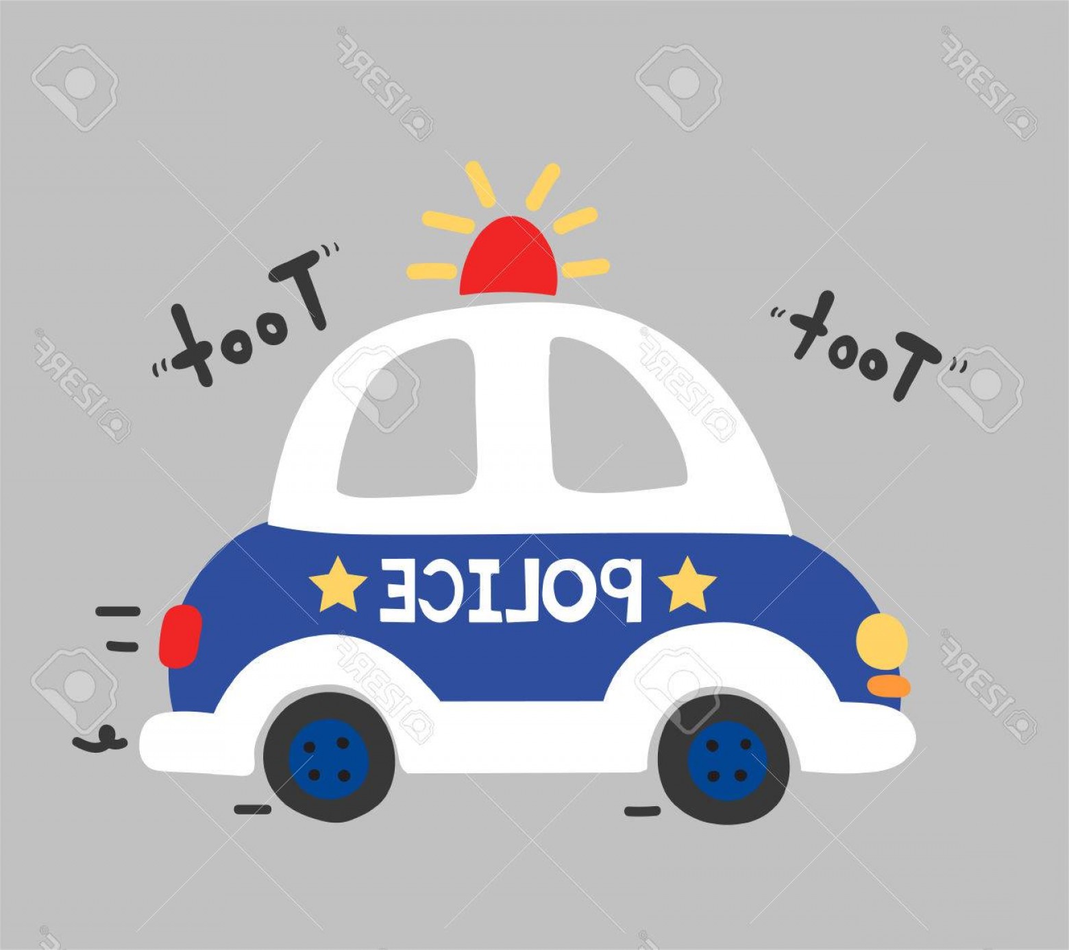 1560x1387 Photostock Vector Cute Police Car Vector Lazttweet
