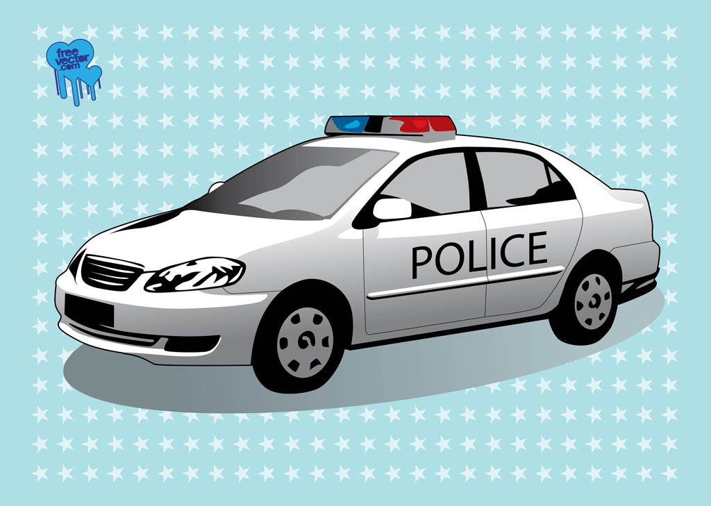 1024x729 Police Car Vector Art Amp Graphics