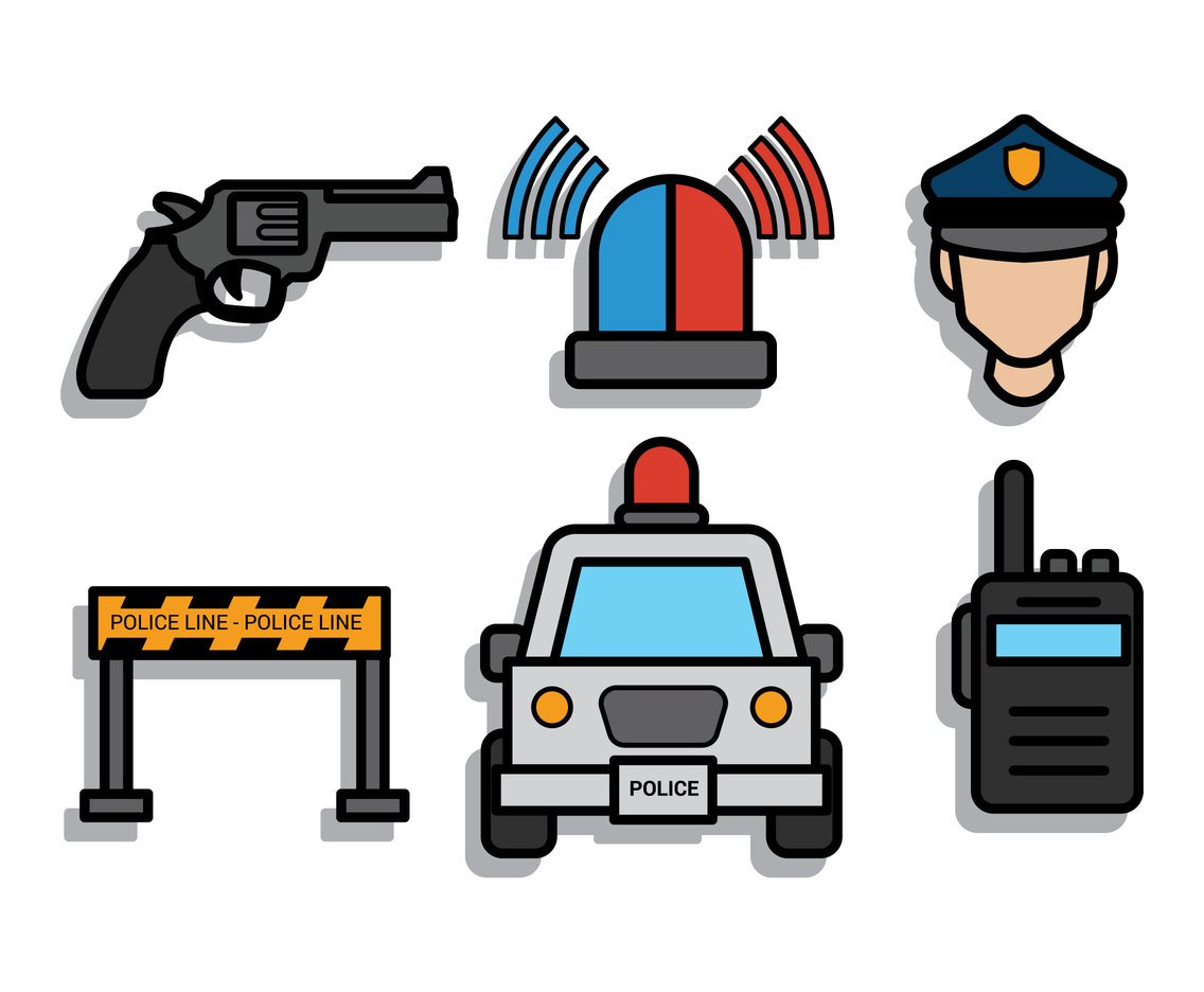 1136x936 Police Vector Art