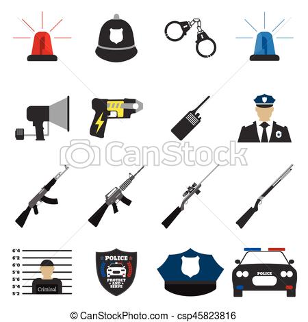 Police Icon Vector