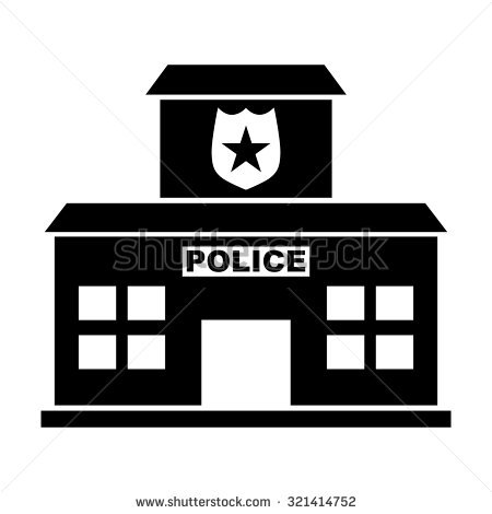 450x470 Police Station Icon Free Icons