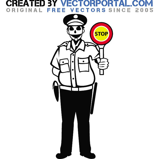 660x660 Police Officer Graphics Free Vector Free Vectors Ui Download