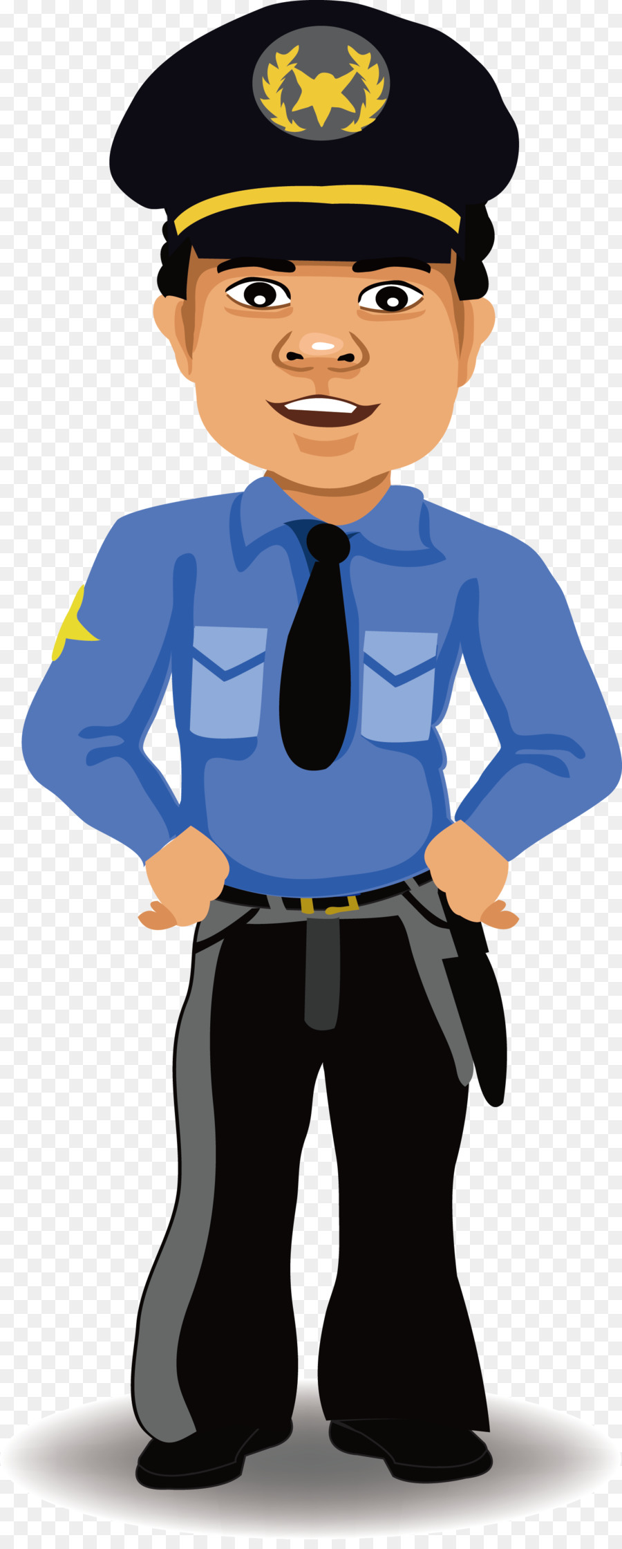 900x2240 Download Police Officer Cartoon Security People S Police Vector